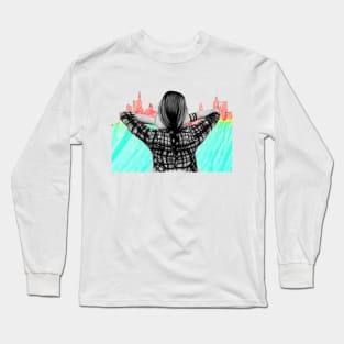 City Girl Design Long Sleeve T-Shirt